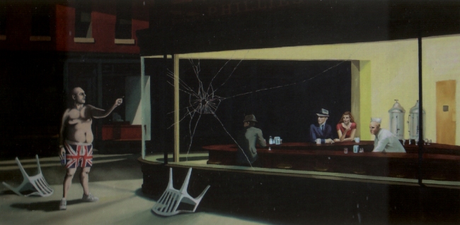 Banksy Hopper